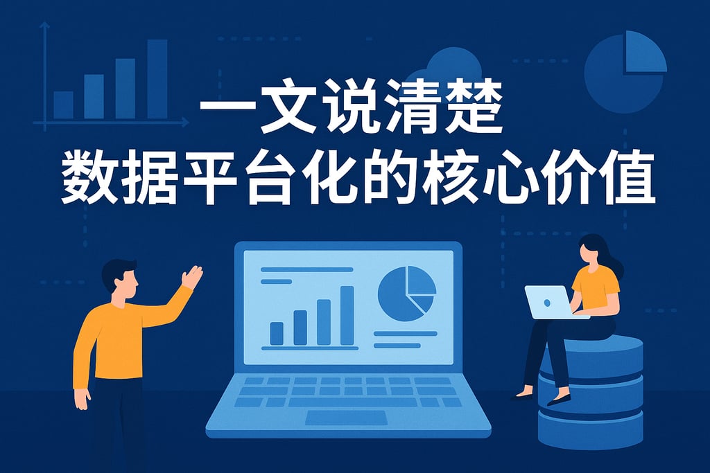 一文说清楚数据平台化的核心价值