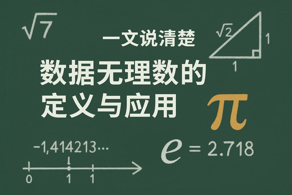 一文说清楚数据无理数的定义与应用