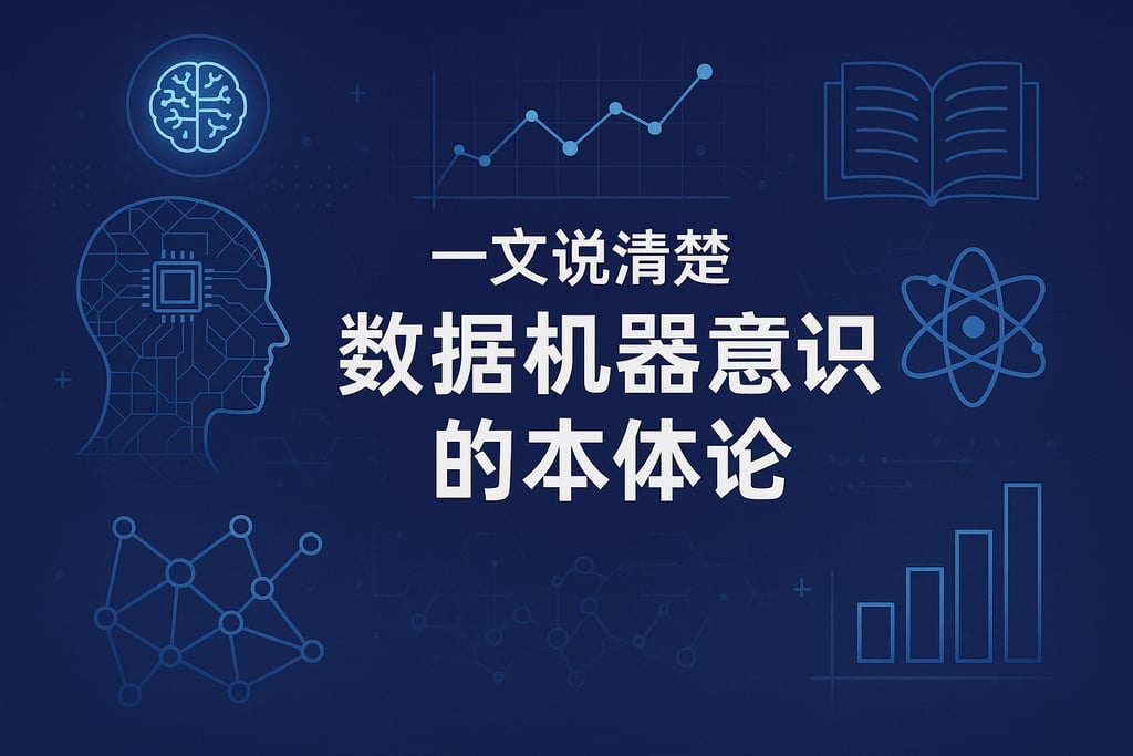 一文说清楚数据机器意识的本体论
