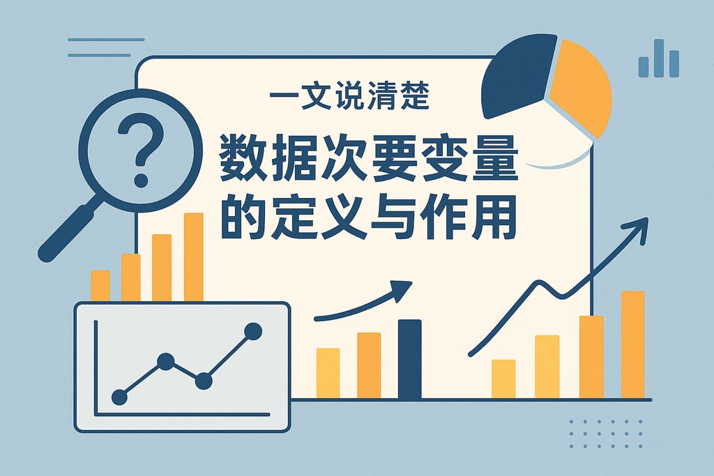 一文说清楚数据次要变量的定义与作用