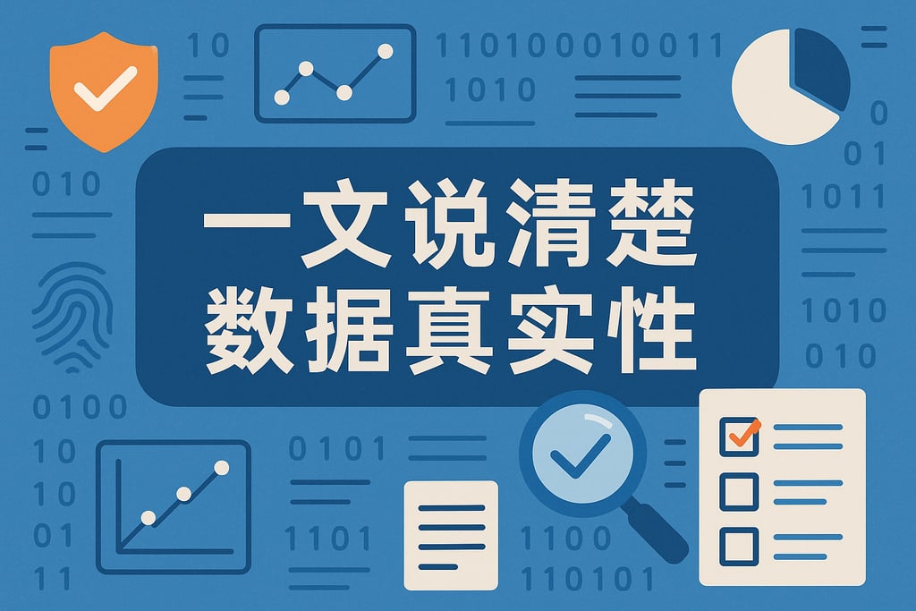 一文说清楚数据真实性