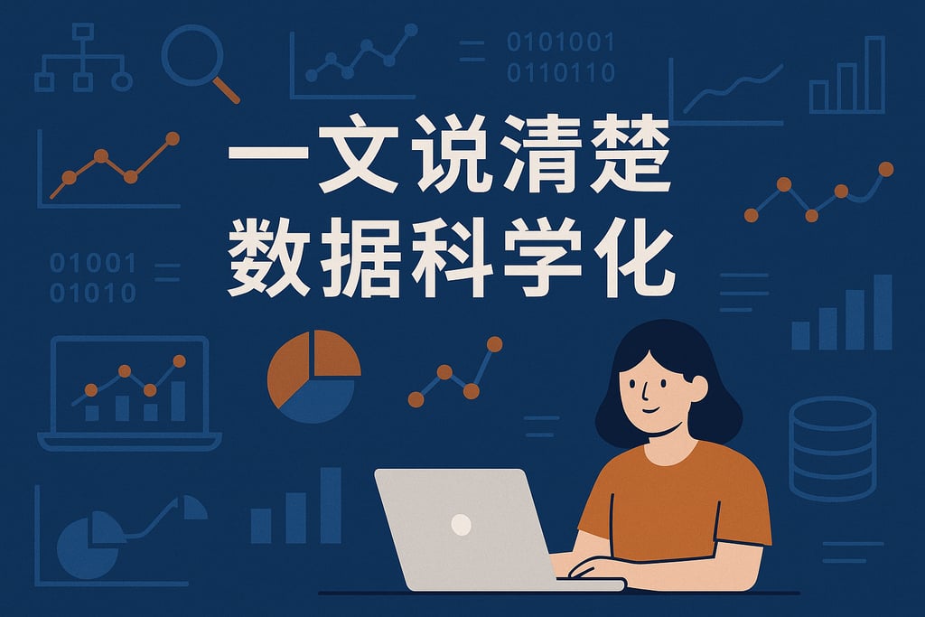 一文说清楚数据科学化