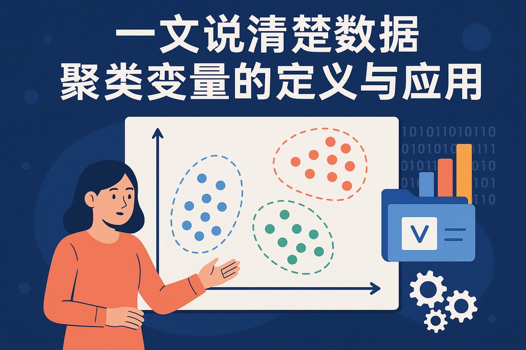 一文说清楚数据聚类变量的定义与应用