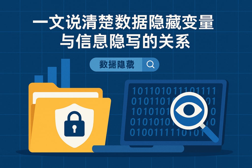 一文说清楚数据隐藏变量与信息隐写的关系