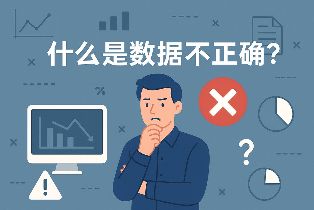 什么是数据不正确？