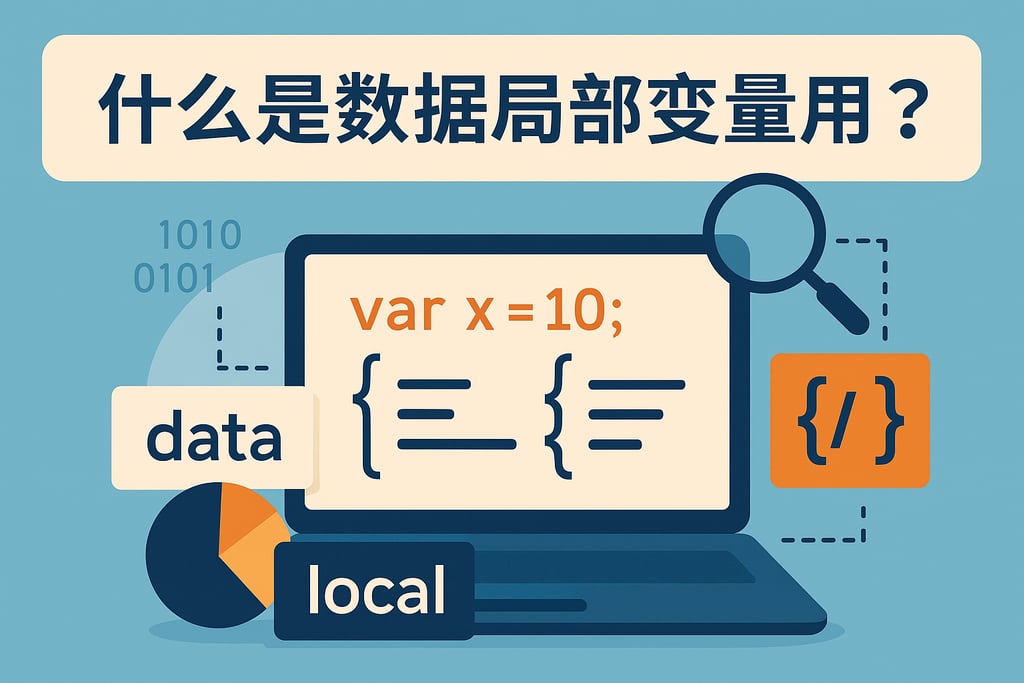 什么是数据局部变量作用域？