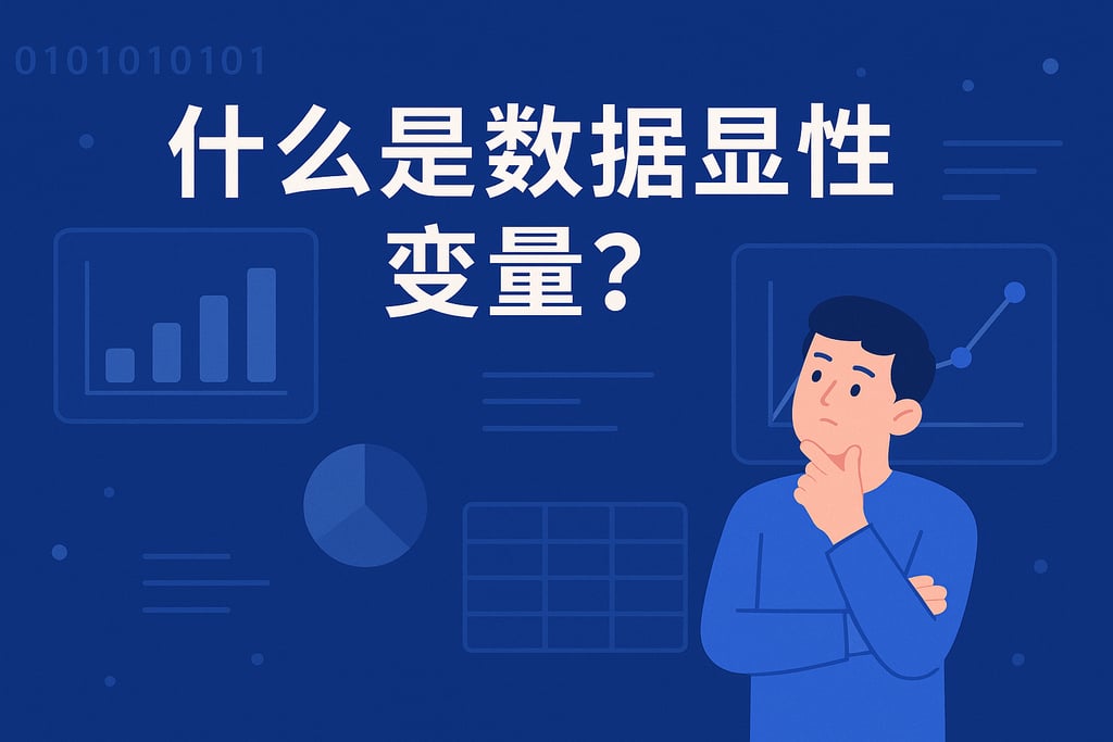什么是数据显性变量？