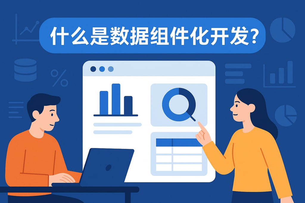什么是数据组件化开发？
