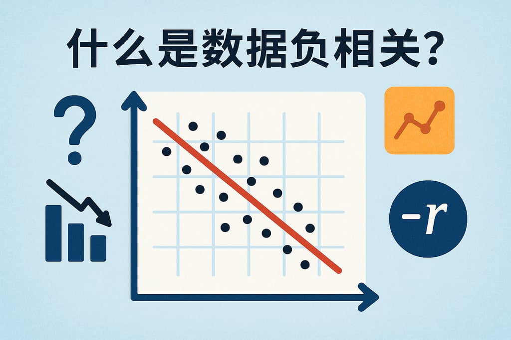 什么是数据负相关？