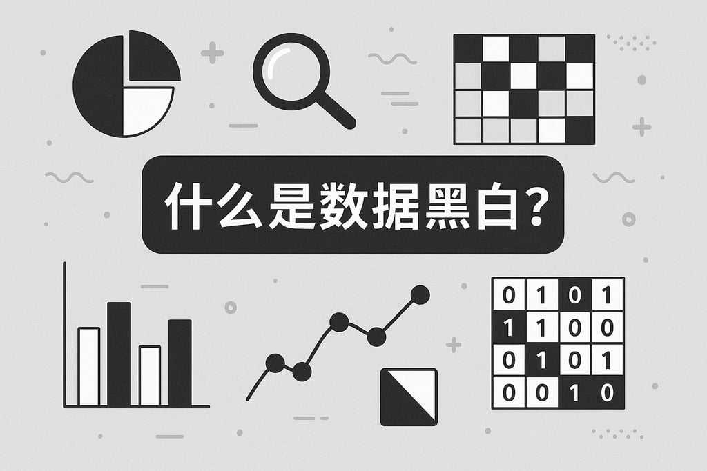 什么是数据黑白？