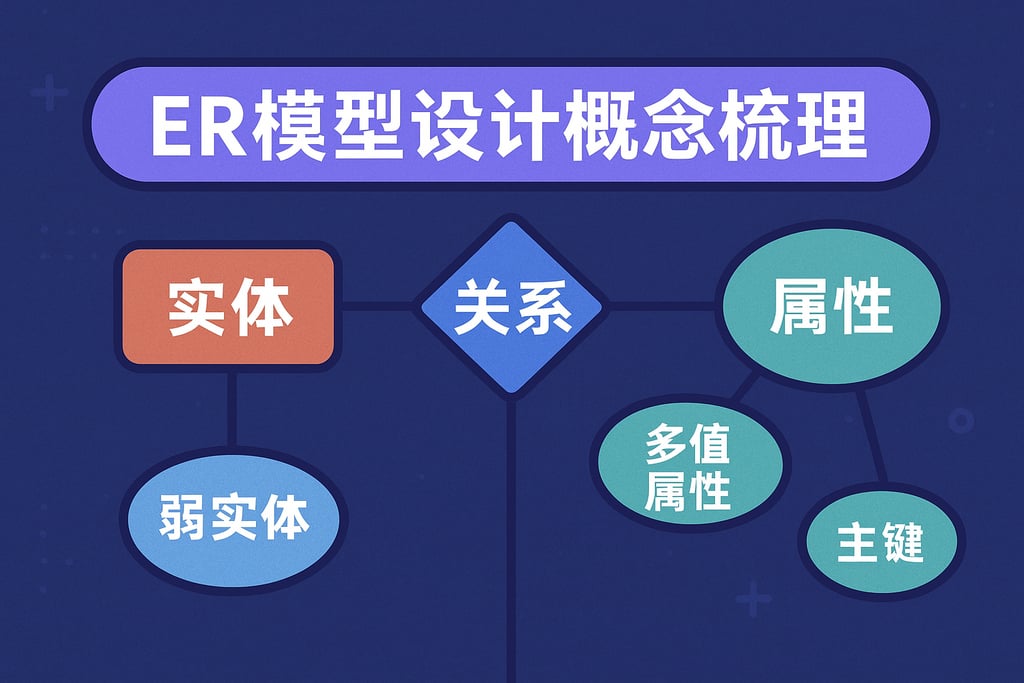 ER模型设计概念梳理