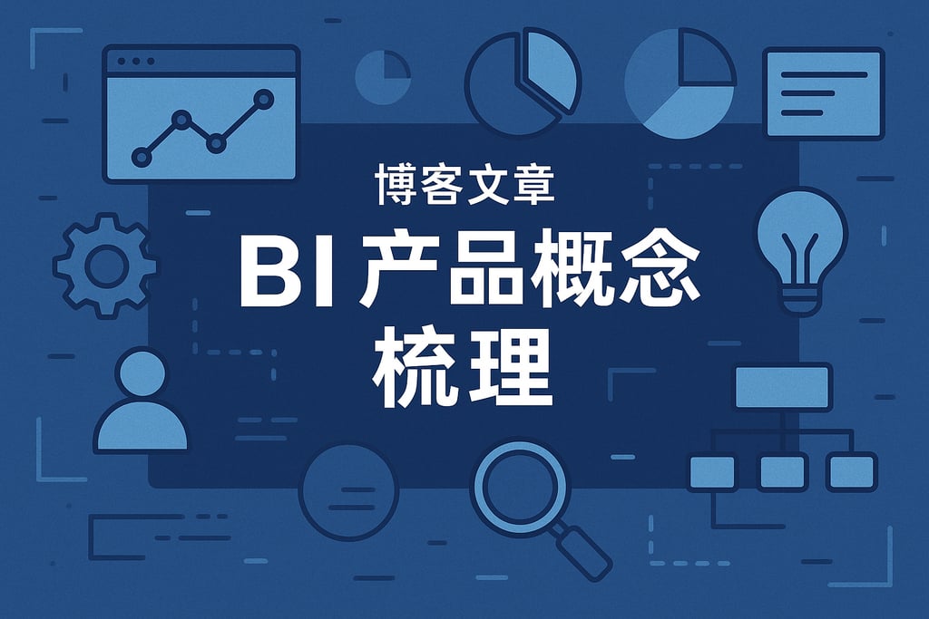 bi产品概念梳理