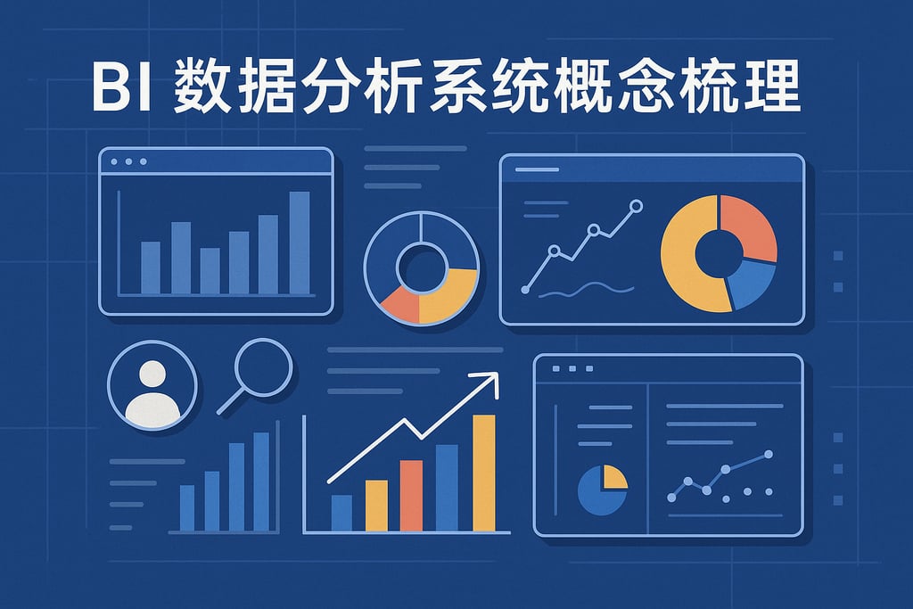 bi数据分析系统概念梳理