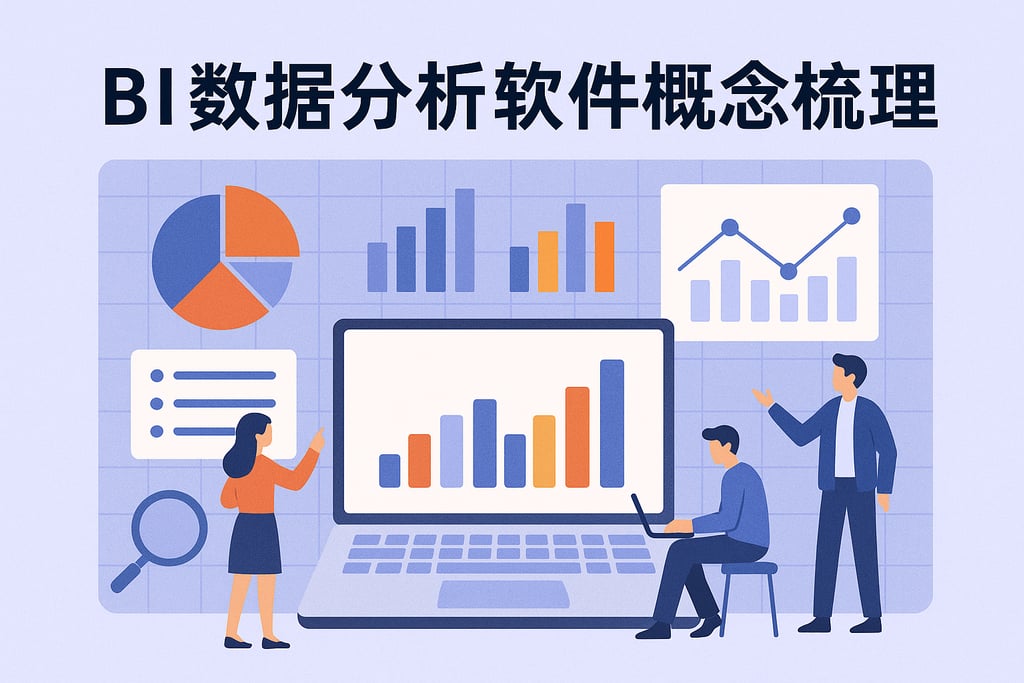 bi数据分析软件概念梳理