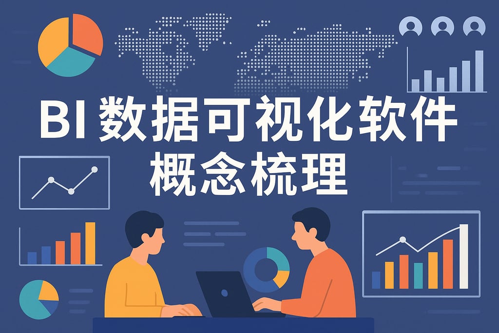 bi数据可视化软件概念梳理