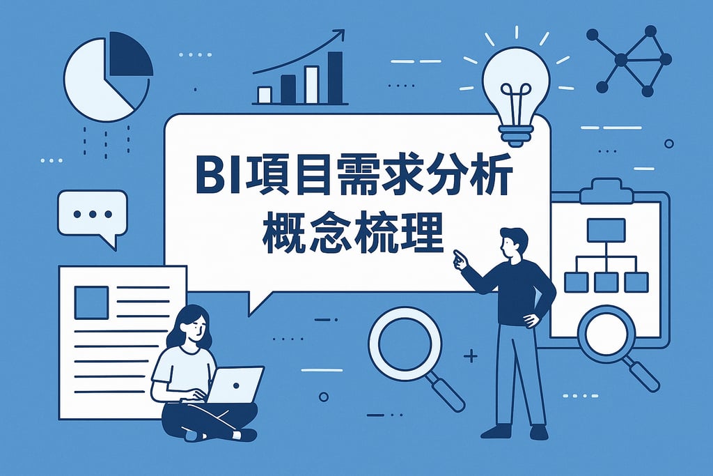 bi项目需求分析概念梳理