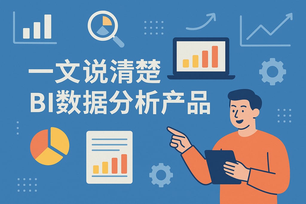 一文说清楚bi数据分析产品