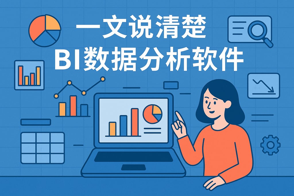 一文说清楚bi数据分析软件