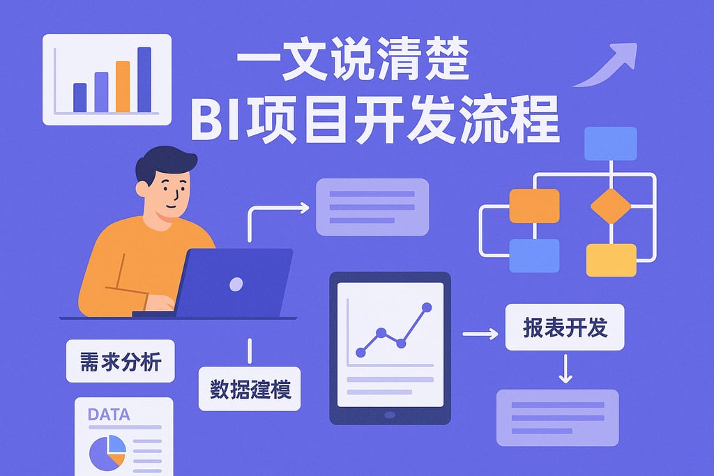 一文说清楚bi项目开发流程