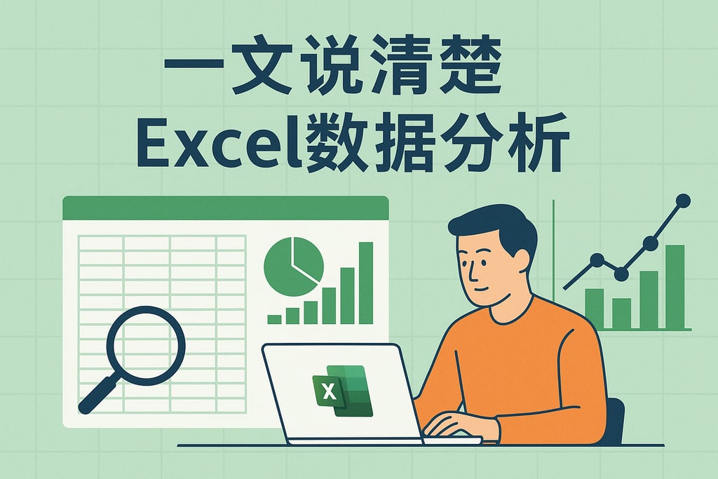 一文说清楚excel数据分析