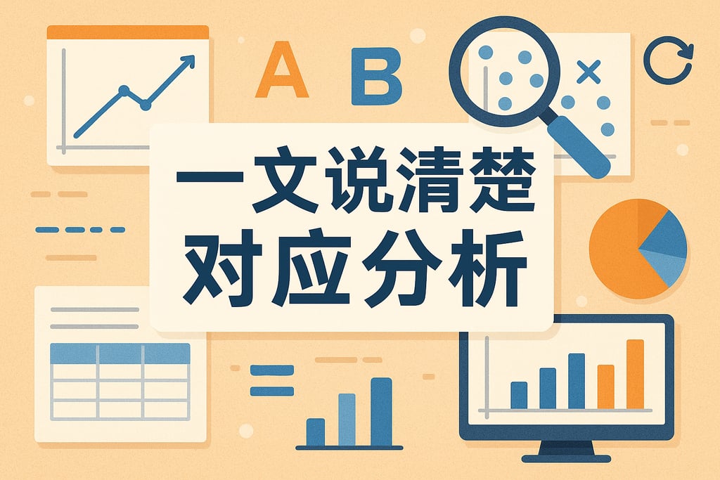 一文说清楚对应分析