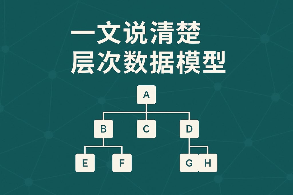 一文说清楚层次数据模型