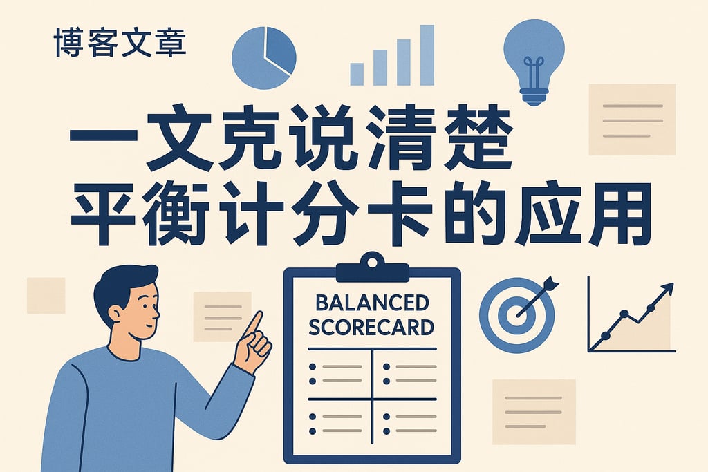 一文说清楚平衡计分卡的应用