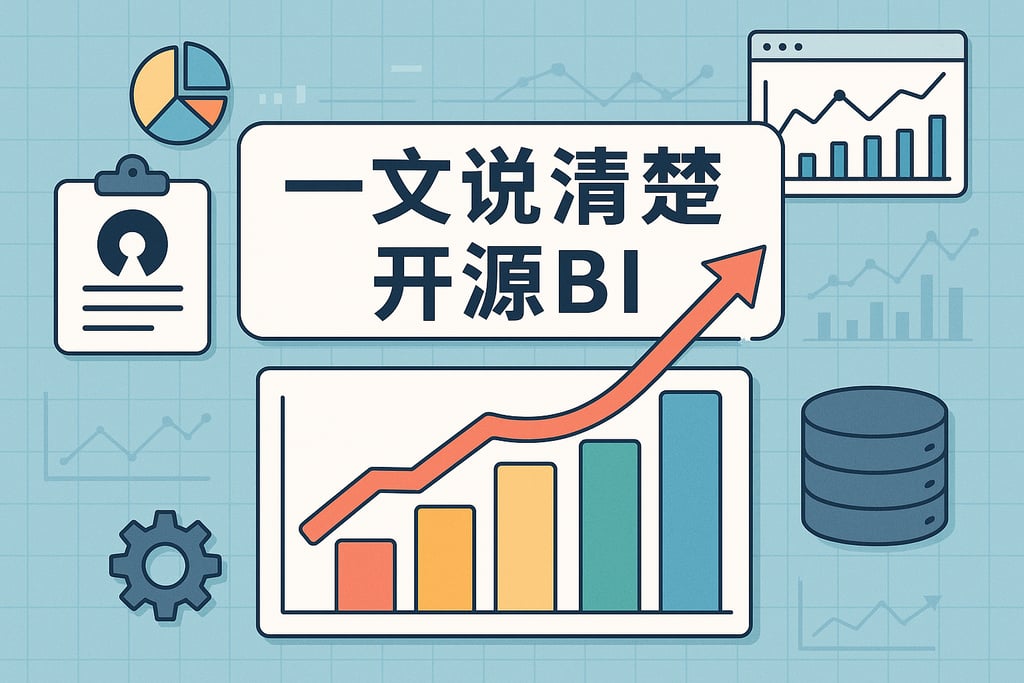 一文说清楚开源BI