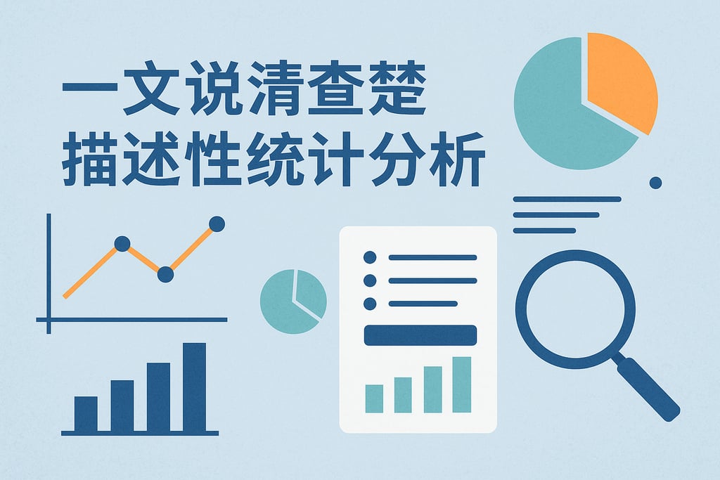 一文说清楚描述性统计分析