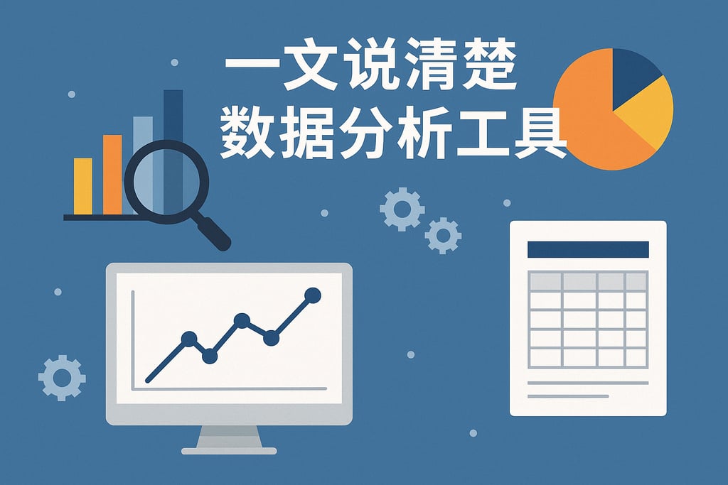 一文说清楚数据分析工具