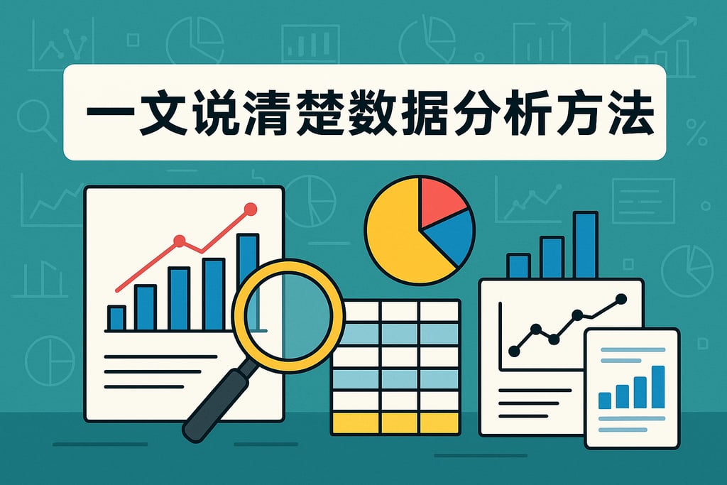 一文说清楚数据分析方法