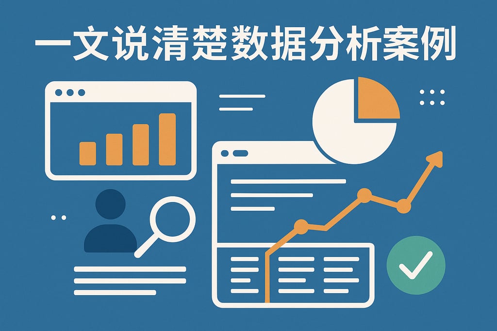 一文说清楚数据分析案例