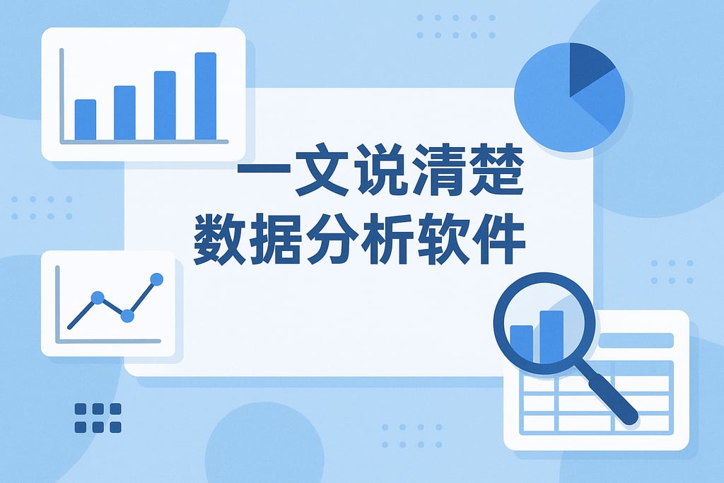 一文说清楚数据分析软件