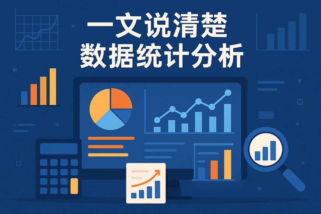 一文说清楚数据统计分析