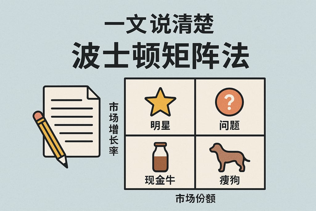 一文说清楚波士顿矩阵法