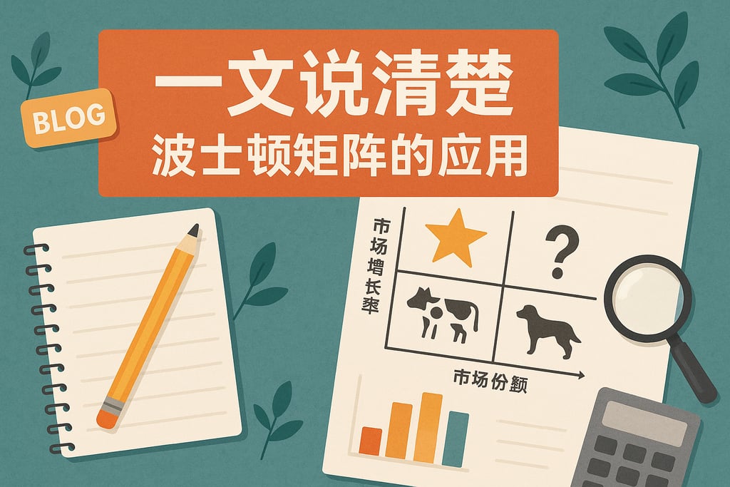 一文说清楚波斯顿矩阵的应用