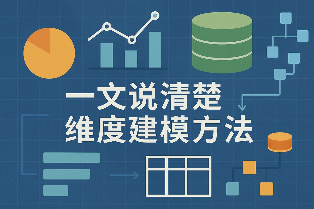 一文说清楚维度建模方法