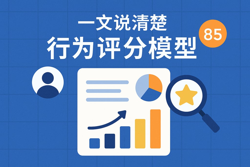 一文说清楚行为评分模型
