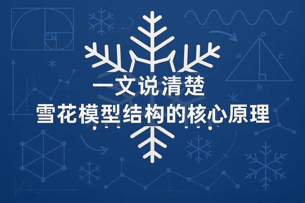 一文说清楚雪花模型结构的核心原理