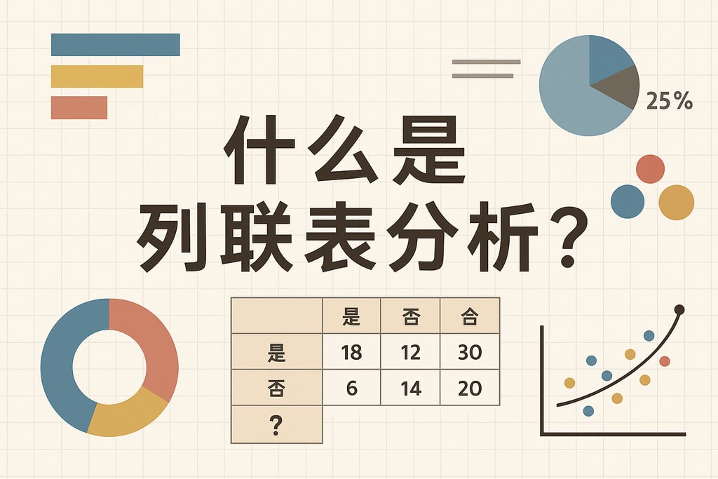 什么是列联表分析？