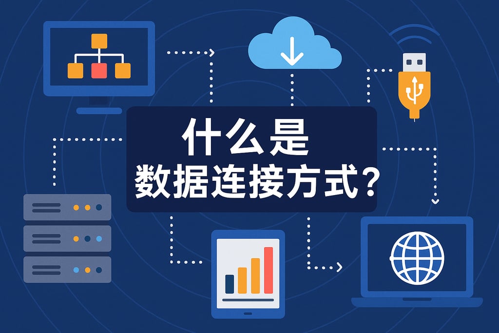 什么是数据连接方式？
