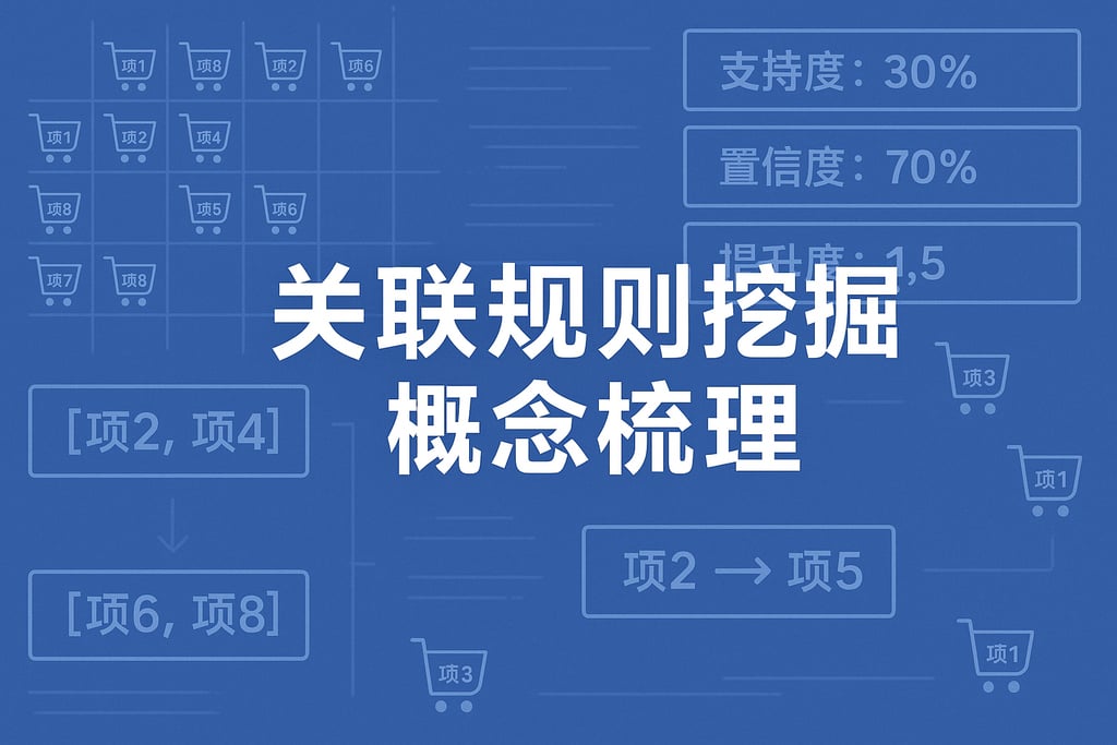 关联规则挖掘概念梳理