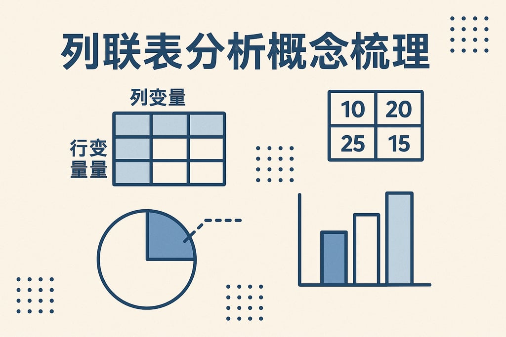 列联表分析概念梳理