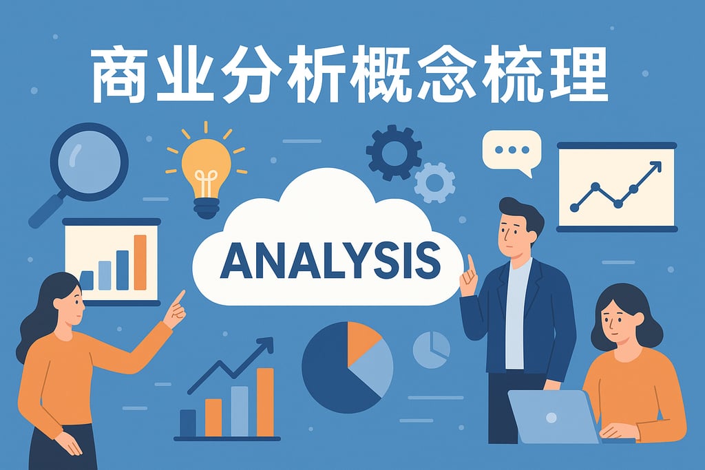 商业分析概念梳理