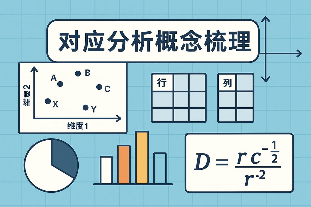 对应分析概念梳理