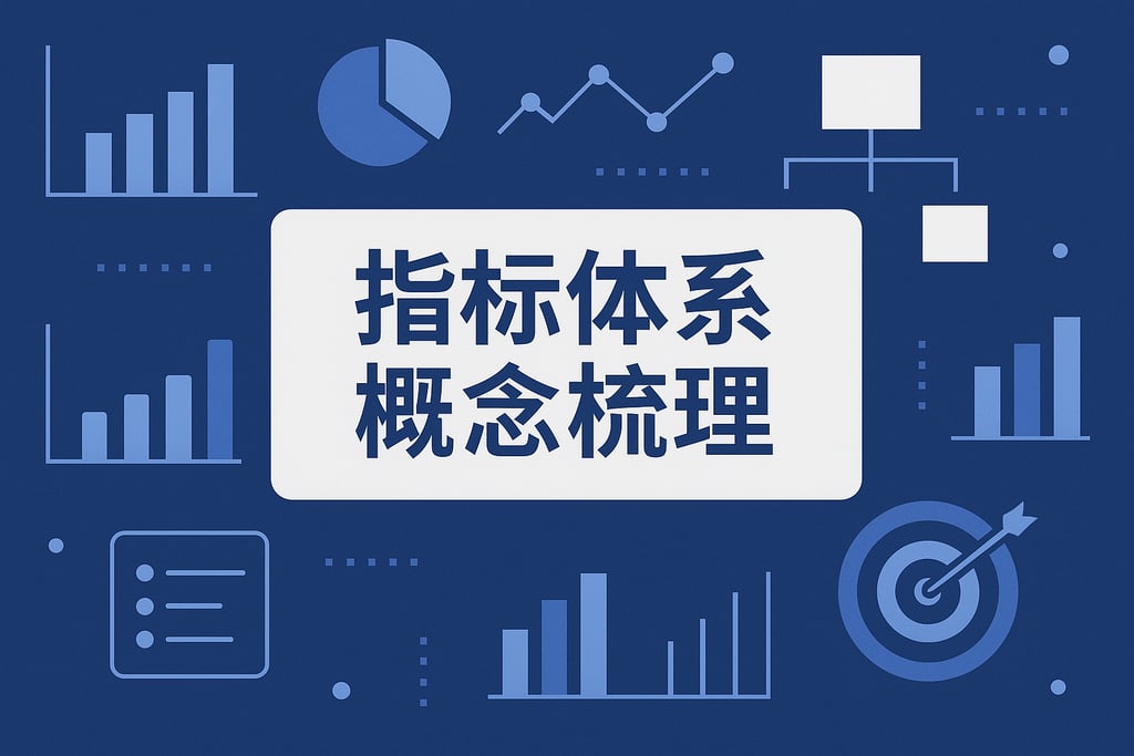 指标体系概念梳理