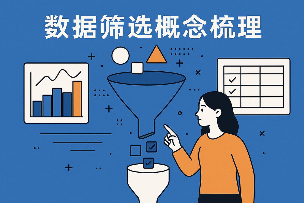 数据筛选概念梳理