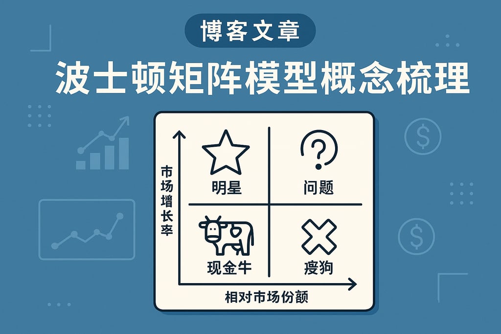 波士顿矩阵模型概念梳理