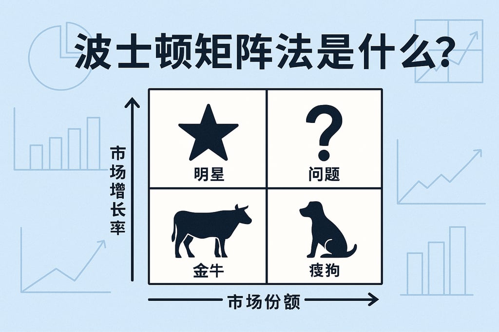 波士顿矩阵法是什么？