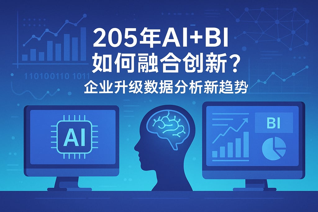 2025年AI+BI如何融合创新？企业升级数据分析新趋势